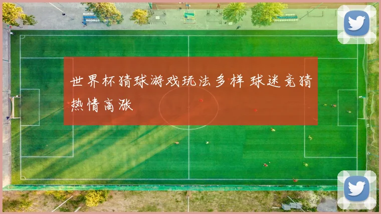 世界杯猜球游戏玩法多样 球迷竞猜热情高涨